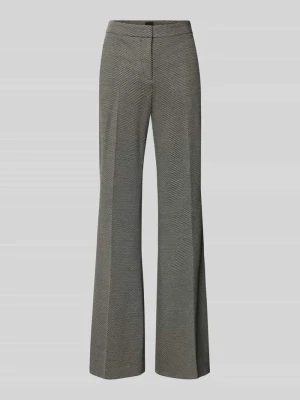 Spodnie o kroju slim fit z mieszanki wiskozy model ‘TALIA_LONG1’ Boss