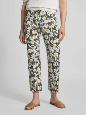 Spodnie o kroju slim fit z nakładanymi, wpuszczanymi kieszeniami model ‘ARTEN’ Weekend Max Mara