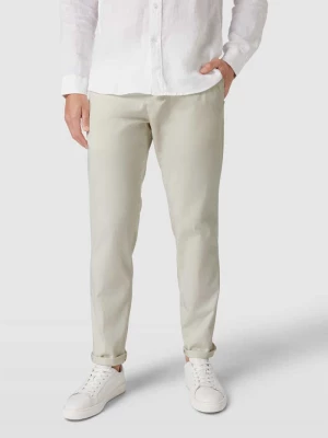 Spodnie o kroju slim fit z paskiem model ‘Harroween’ JOOP! Collection