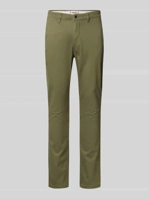 Spodnie o kroju slim fit z wpuszczanymi kieszeniami model ‘MARCO’ jack & jones