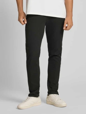 Spodnie o kroju slim fit z wpuszczanymi kieszeniami model ‘MARCO’ jack & jones