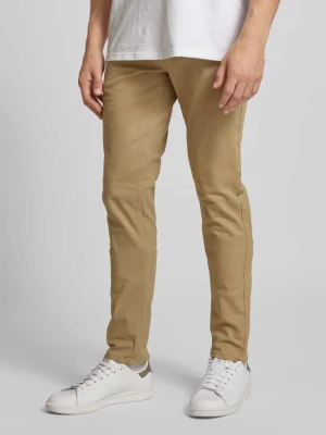 Spodnie o kroju slim fit z wpuszczanymi kieszeniami model ‘NATAN’ Blend