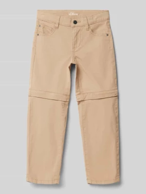 Spodnie o kroju slim fit z wpuszczanymi kieszeniami s.Oliver RED LABEL