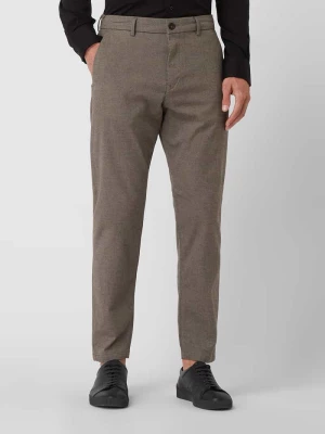 Spodnie o kroju slim tapered fit z dodatkiem streczu model ‘York’ Selected Homme