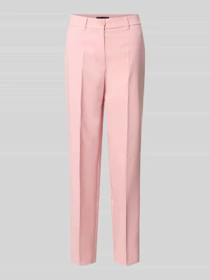 Spodnie o kroju straight fit spodnie materiałowe z kantami Betty Barclay