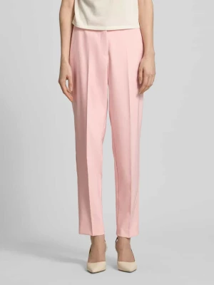 Spodnie o kroju straight fit spodnie materiałowe z kantami Betty Barclay