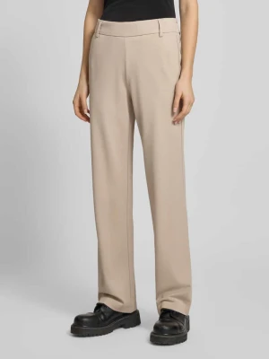 Spodnie o kroju straight fit z mieszanki wiskozy model ‘POPTRASH’ Only