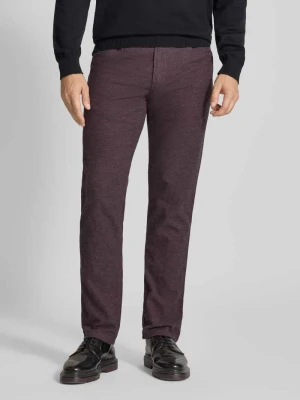 Spodnie o kroju straight fit z wpuszczanymi kieszeniami Christian Berg Men
