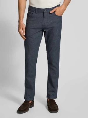 Spodnie o kroju straight fit z wpuszczanymi kieszeniami Christian Berg Men