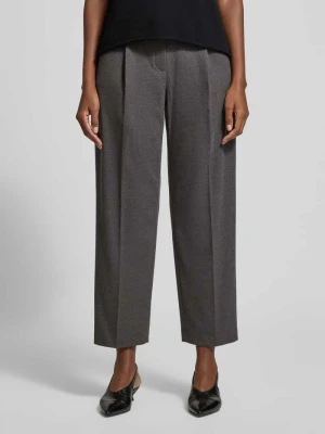 Spodnie o kroju straight fit z zakładkami w pasie i dodatkiem wiskozy Jake*s Collection