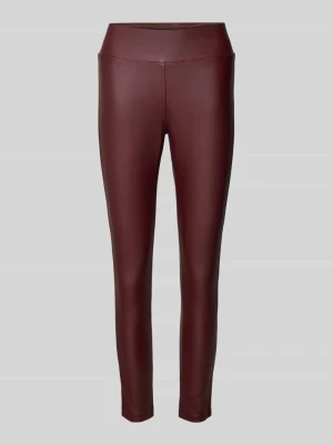Spodnie o kroju super skinny fit z szerokim pasem model ‘Pam’ Soyaconcept