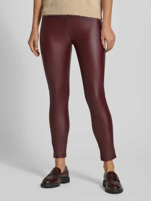 Spodnie o kroju super skinny fit z szerokim pasem model ‘Pam’ Soyaconcept