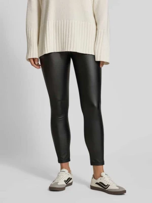 Spodnie o kroju super skinny fit z szerokim pasem model ‘Pam’ Soyaconcept