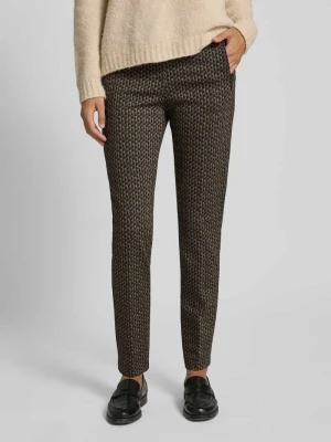 Spodnie o kroju super slim fit z elastycznym pasem model ‘LILLYTH’ Raphaela By Brax