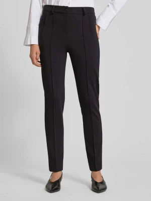 Spodnie o kroju super slim fit ze szwami podłużnymi model ‘Lilllyth New’ Raphaela By Brax