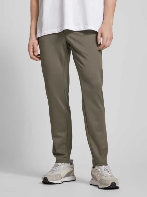 Spodnie o kroju tapered fit w jednolitym kolorze model ‘MARK’ Only & Sons