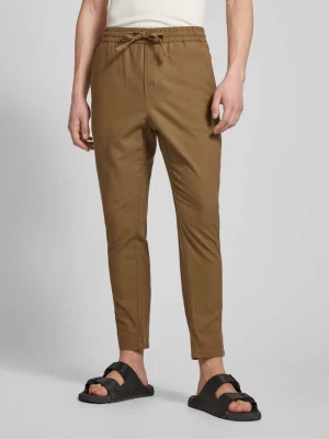 Spodnie o kroju tapered fit z dodatkiem streczu model ‘LINUS’ Only & Sons