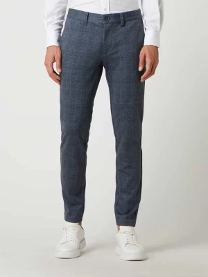 Spodnie o kroju tapered fit z dodatkiem streczu model ‘Mark’ Only & Sons