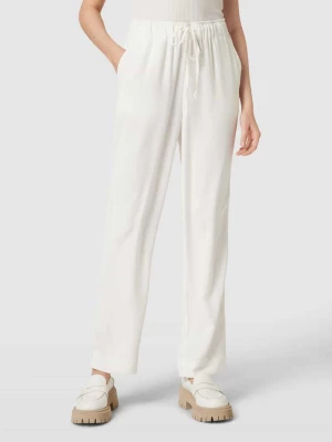 Spodnie o kroju tapered fit z elastycznym paskiem model ‘Shirley’ Soaked in Luxury