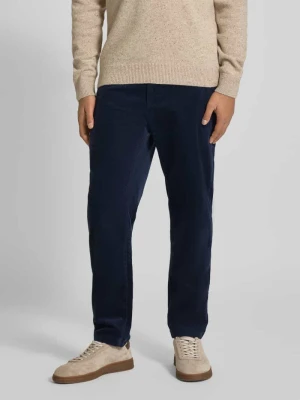 Spodnie o kroju tapered fit z fakturowanym wzorem MCNEAL