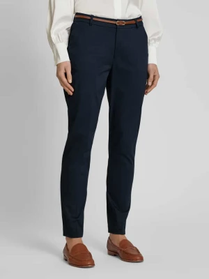 Spodnie o kroju tapered fit z paskiem model ‘DAYS’ b.Young