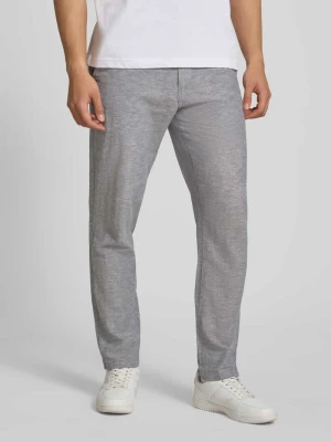 Spodnie o kroju tapered fit z wpuszczanymi kieszeniami model 'STACE' jack & jones