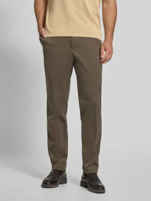 Spodnie o kroju tapered z drobnego sztruksu model ‘PERIN’ Boss