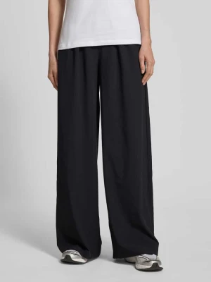Spodnie o kroju wide fit z elastycznym pasem model 'SELENE' Guess Activewear