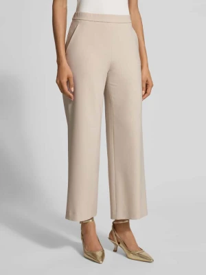 Spodnie o luźnym kroju wide fit z dodatkiem wiskozy, model „Palina” RAFFAELLO ROSSI