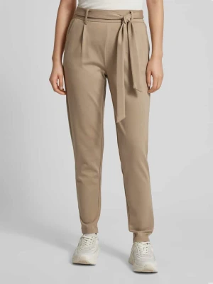 Spodnie o luźnym kroju z mieszanki wiskozy model 'POPYE' MSCH Copenhagen