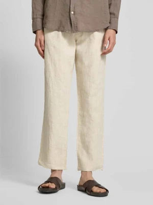 Spodnie o luźnym kroju z tunelem Knowledge Cotton Apparel