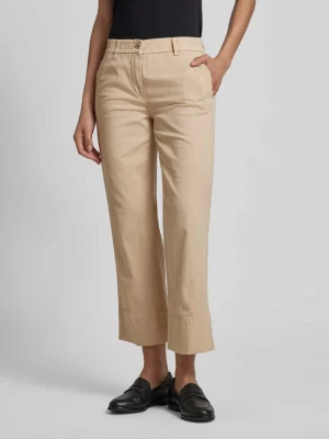 Spodnie o luźnym kroju z zapięciem na guzik model ‘Mirela’ Gerry Weber Edition