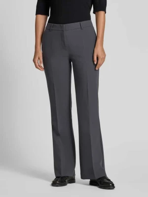 Spodnie o rozkloszowanym kroju w kant model ‘Cleona classic’ someday