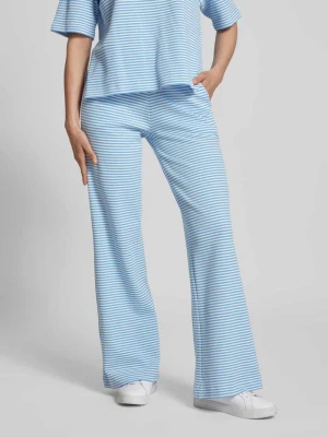 Spodnie o rozkloszowanym kroju z wpuszczanymi kieszeniami Smith and Soul