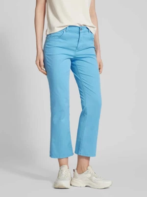 Spodnie o skróconym kroju regular fit model ‘Leni’ Angels