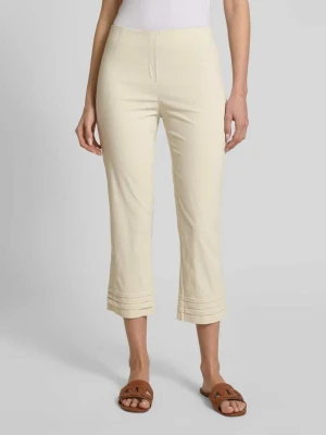 Spodnie o skróconym kroju slim fit model ‘Ina’ STEHMANN