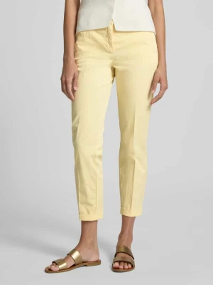 Spodnie o skróconym kroju slim fit model ‘STELLA’ CAMBIO