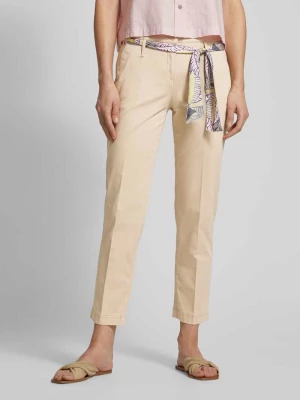Spodnie o skróconym kroju slim fit model ‘Style. Mel’ BRAX