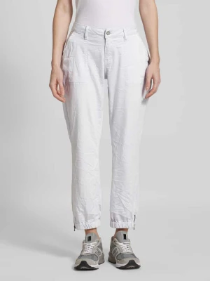 Spodnie o skróconym kroju tapered fit model ‘Linda’ Buena Vista