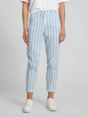 Spodnie o skróconym kroju z wpuszczanymi kieszeniami model ‘MARA’ BRAX