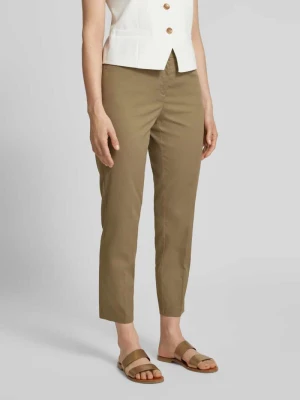 Spodnie o skróconym kroju z wpuszczanymi kieszeniami model ‘MARA’ BRAX