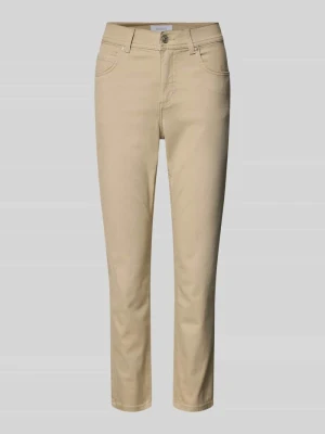 Spodnie o skrójonym kroju model 'Ornella' Angels