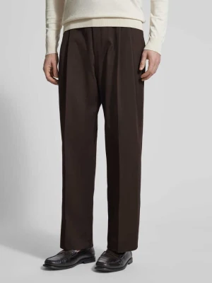 Spodnie o szerokim kroju relaxed fit z mieszanka bawełny model 'C-PAT-BB-DPL' Boss