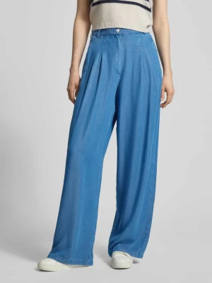 Spodnie o szerokim kroju z lyocellu z kieszeniami z tyłu Smith and Soul