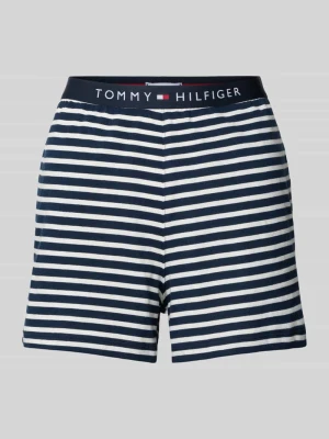 Spodnie od piżamy o kroju regular fit z czystej bawełny Tommy Hilfiger