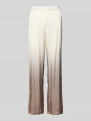 Spodnie od piżamy o kroju regular fit z czystej wiskozy model 'OMBRE_PANTS' Boss