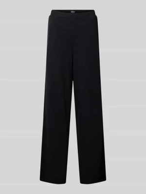 Spodnie od piżamy o kroju regular fit z fakturowanym wzorem model ‘Blair’ Boss