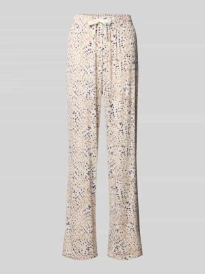 Spodnie od piżamy o kroju regular fit z mieszanki wiskozy Boss