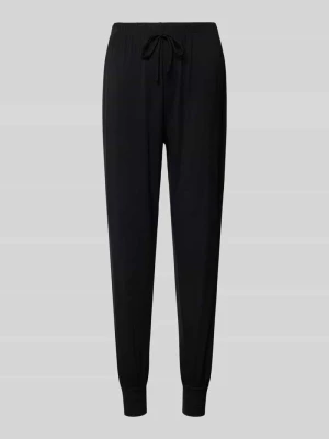 Spodnie od piżamy o kroju regular fit z tunelem model ‘Johanne’ CCDK Copenhagen