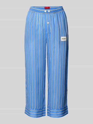 Spodnie od piżamy o kroju relaxed fit z czystego lyocellu model ‘Kleo’ HUGO